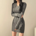 Julie – Sweter z dekoltem V