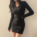 Julie – Sweter z dekoltem V