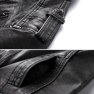 Kurtka motocyklowa Odzież męska całoroczna krótki krój zamek | Rafał