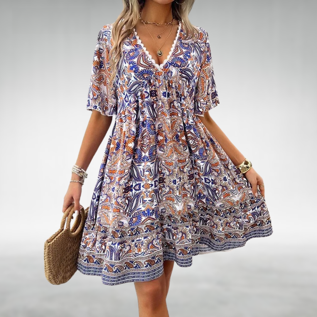 Letnia Sukienka Maxi w Stylu Boho – Komfort i Elegancja