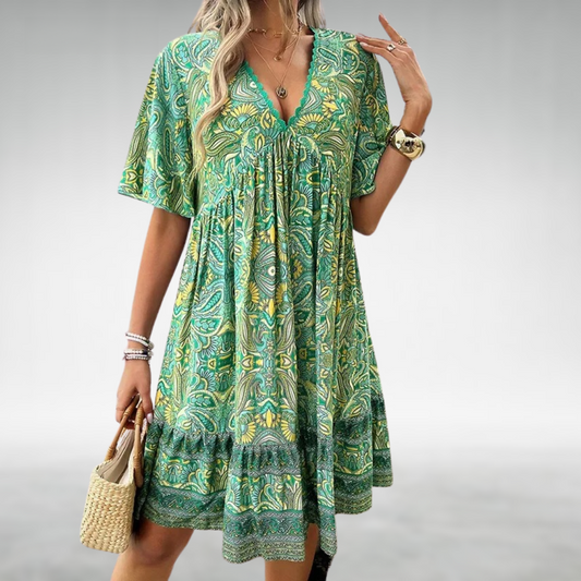 Letnia Sukienka Maxi w Stylu Boho – Komfort i Elegancja