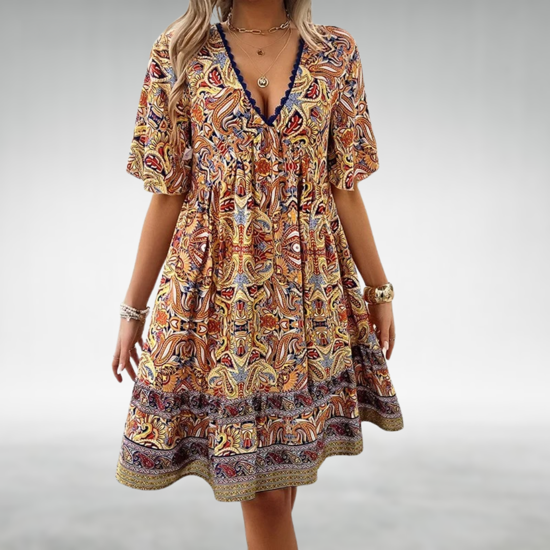 Letnia Sukienka Maxi w Stylu Boho – Komfort i Elegancja