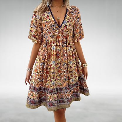 Letnia Sukienka Maxi w Stylu Boho – Komfort i Elegancja