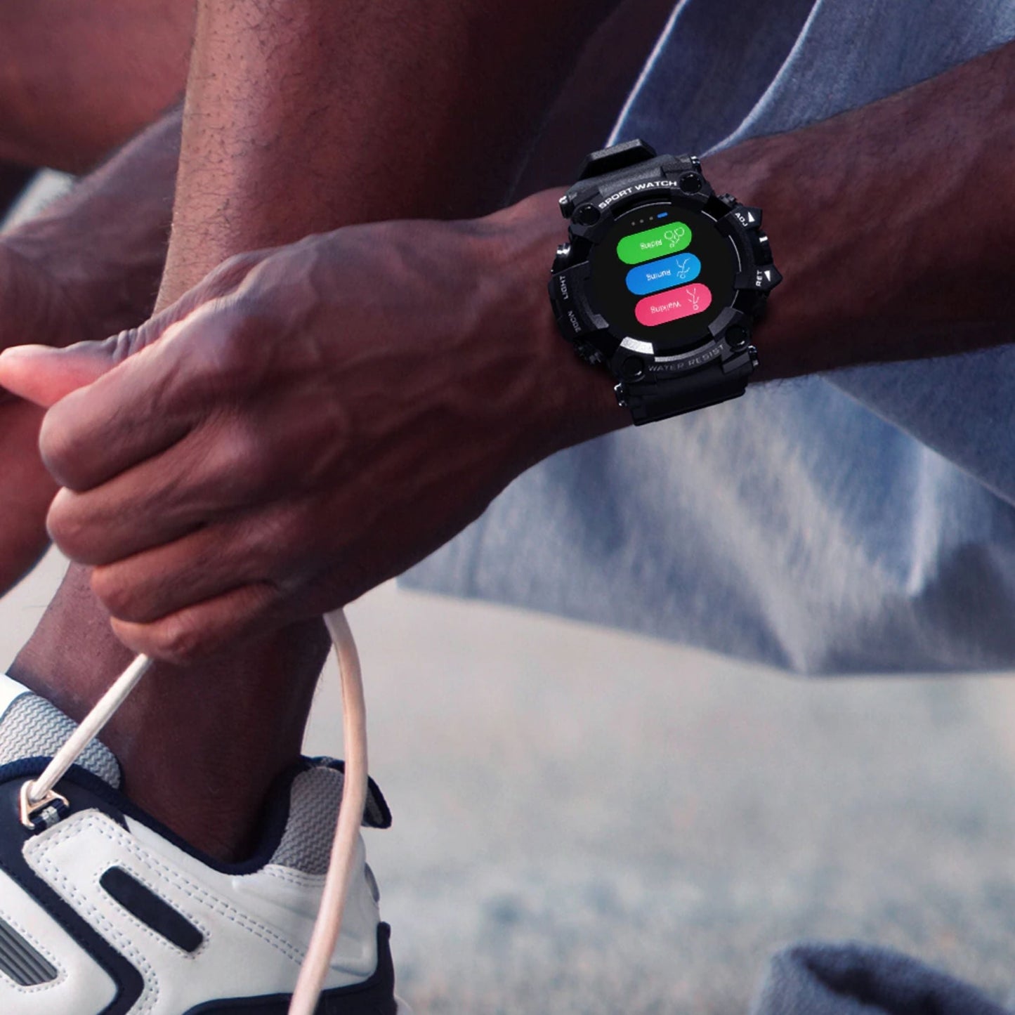 Zegarek smartwatch Atlas do użytku wojskowego