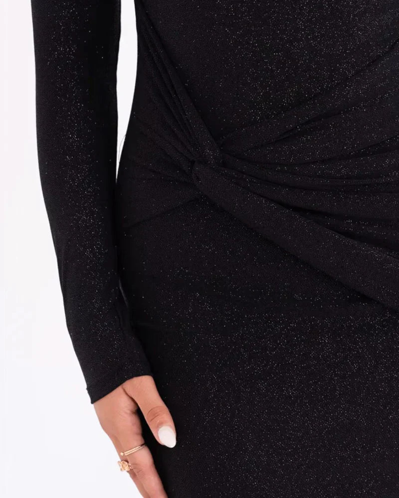 Lieke™ | Sukienka Maxi z Brokatem