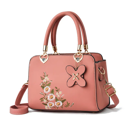 Torba Crossbody Flora | Z pięknym haftem