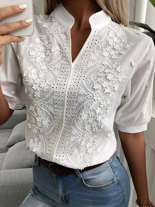 Evelien | Uroczy top z dekoltem w serek