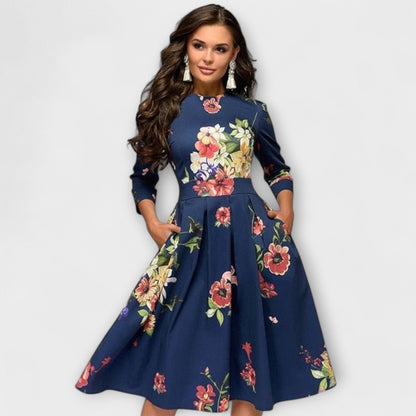 Elegancka sukienka do kolan