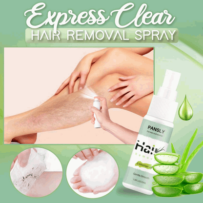 NaturiaGlow™ - Spray do usuwania włosów bez bólu dla gładkiej, bezguzkowej skóry