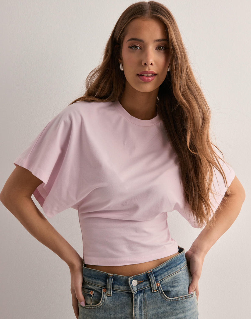 Amaya – Modna T-shirt z Szerokimi Rękawami