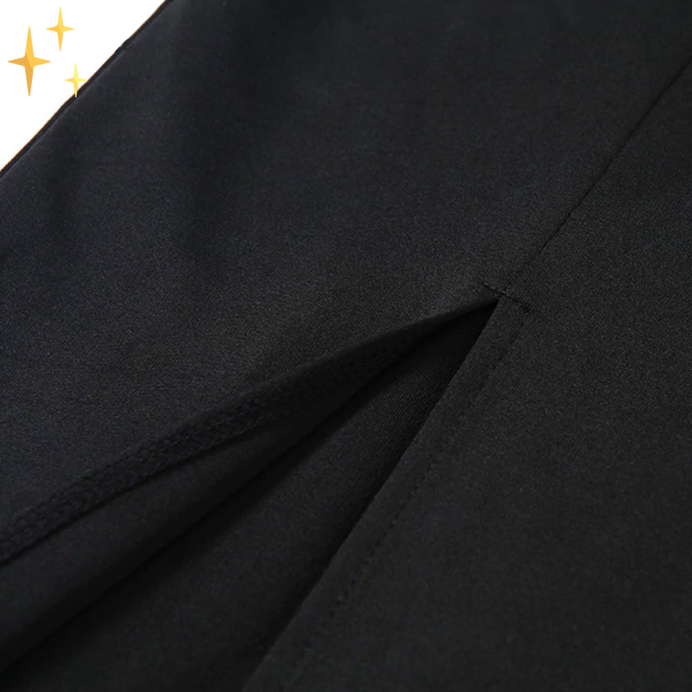 Sukienka Jasmin Maxi Bodycon z Ramiączkami i Rozcięciem na Boku dla Olśniewającego Klasycznego Wieczorowego Looku