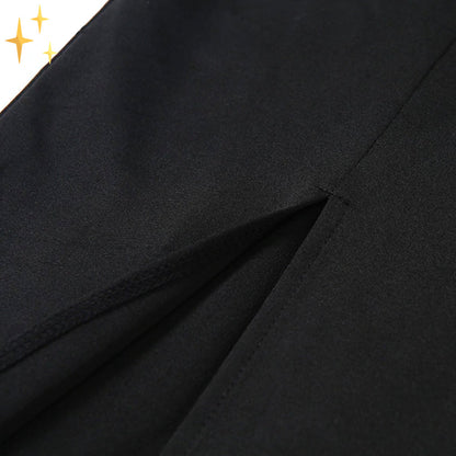 Sukienka Jasmin Maxi Bodycon z Ramiączkami i Rozcięciem na Boku dla Olśniewającego Klasycznego Wieczorowego Looku