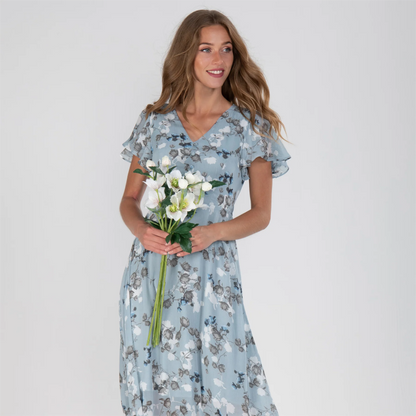 Enora | Vintage sukienka w kwiaty