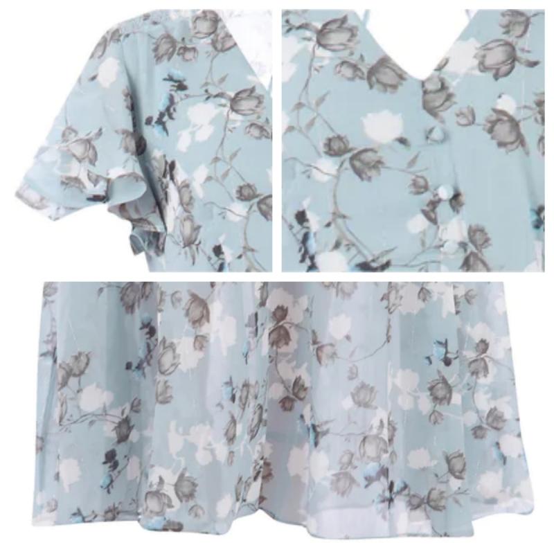 Enora | Vintage sukienka w kwiaty