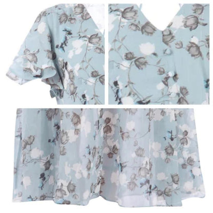 Enora | Vintage sukienka w kwiaty