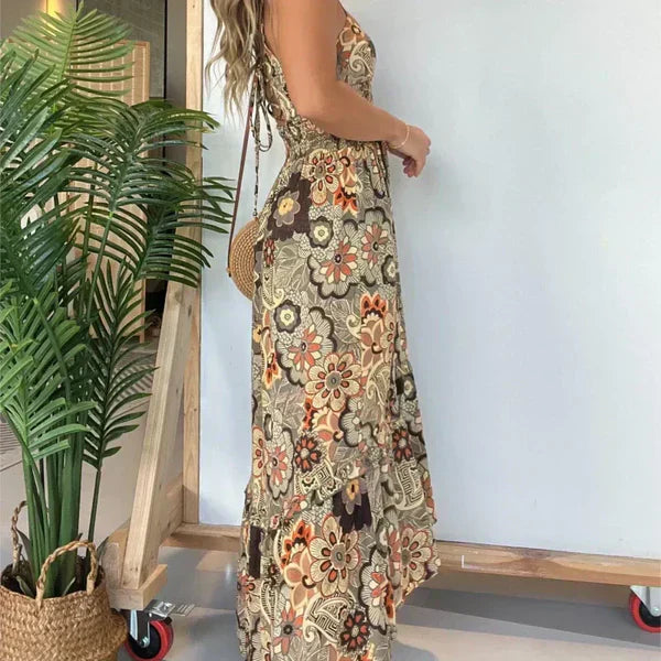 Lorraine - Seksowna sukienka na ramiączkach dla kobiet
