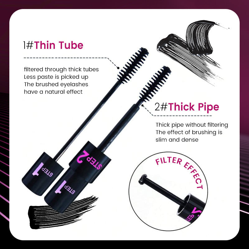 4D Luxe Mascara | Podwójna Mascara do Rzęs o Długim i Grubym Efekcie 1+1 GRATIS