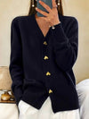 Lucy | Elegancki Gruby Sweter Kardigan