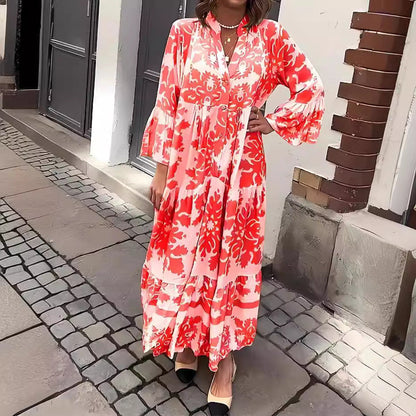 Sukienka Maxi Gabriella z Boho Printem