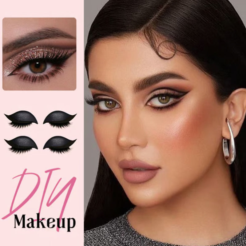 GlamLash | 3-w-1 cienie do oczu, eyeliner i naklejki na rzęsy - idealny wygląd oczu w kilka sekund!