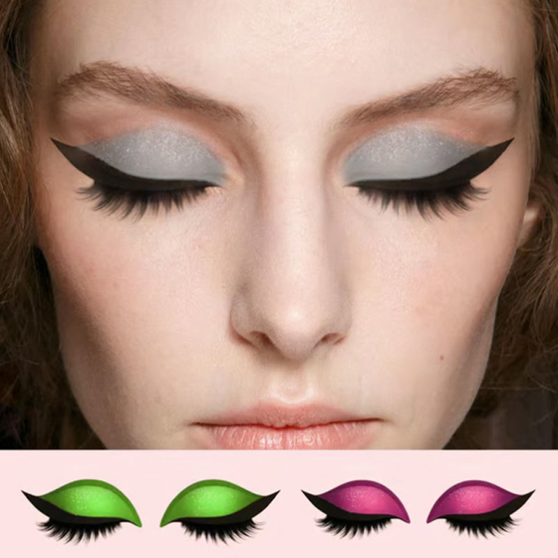 GlamLash | 3-w-1 cienie do oczu, eyeliner i naklejki na rzęsy - idealny wygląd oczu w kilka sekund!