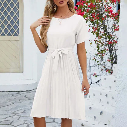 Sukienka damska – plisowana Emma w eleganckim stylu
