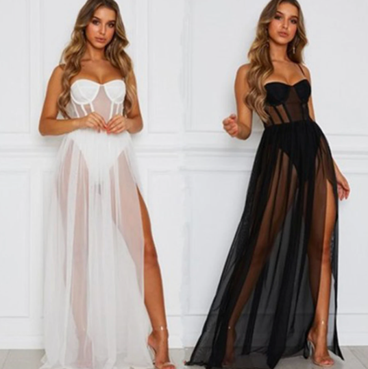 Sukienka damska – vintage, bez rękawów, elegancka na lato