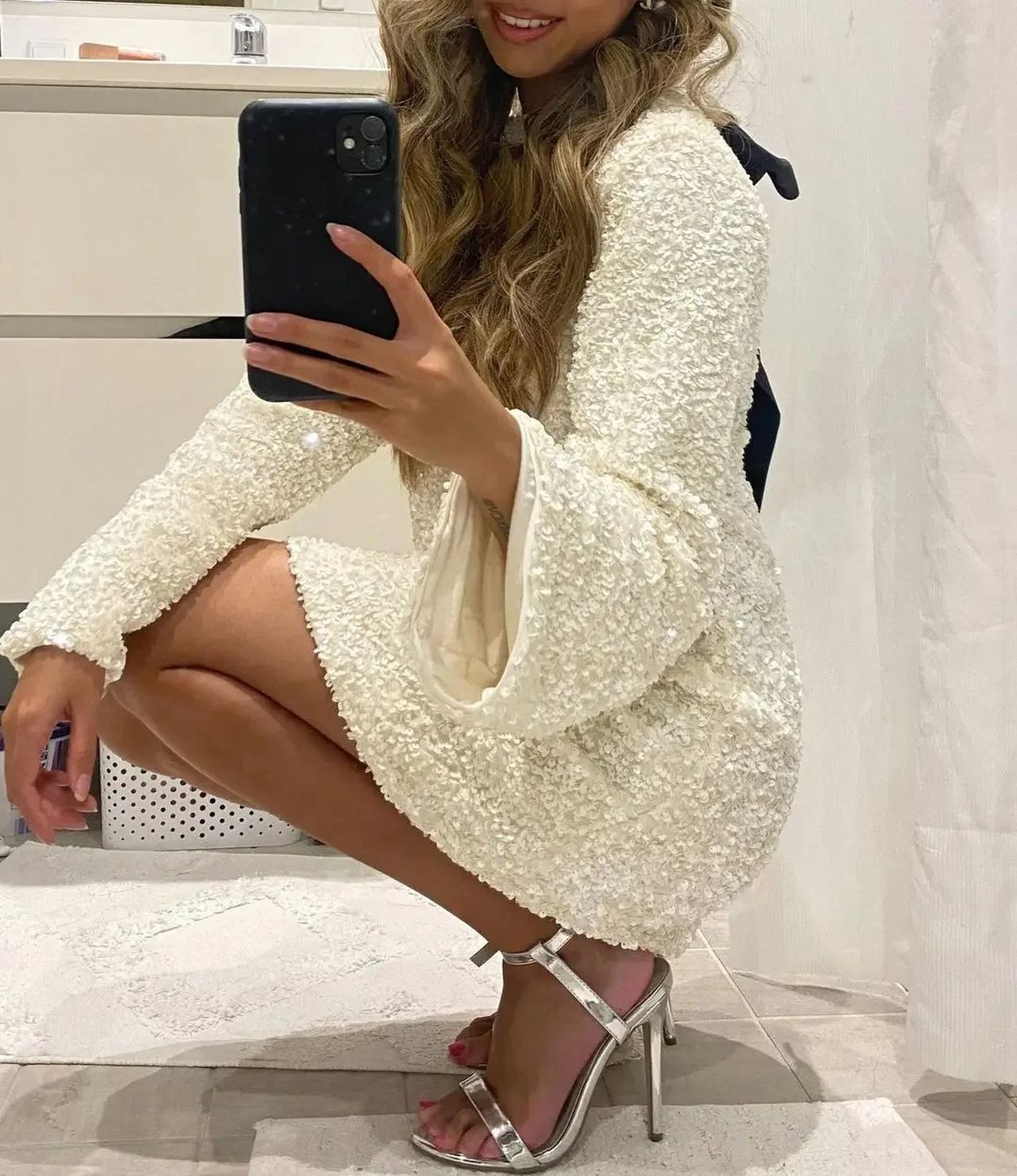 Lilian™ | Elegancka Sukienka Mini z Kokardą