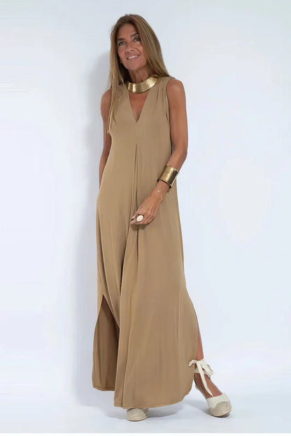 ISABELL - ELEGANCKA SUKIENKA MAXI Z DODATKOWYM SWETREM JAKO PREZENT