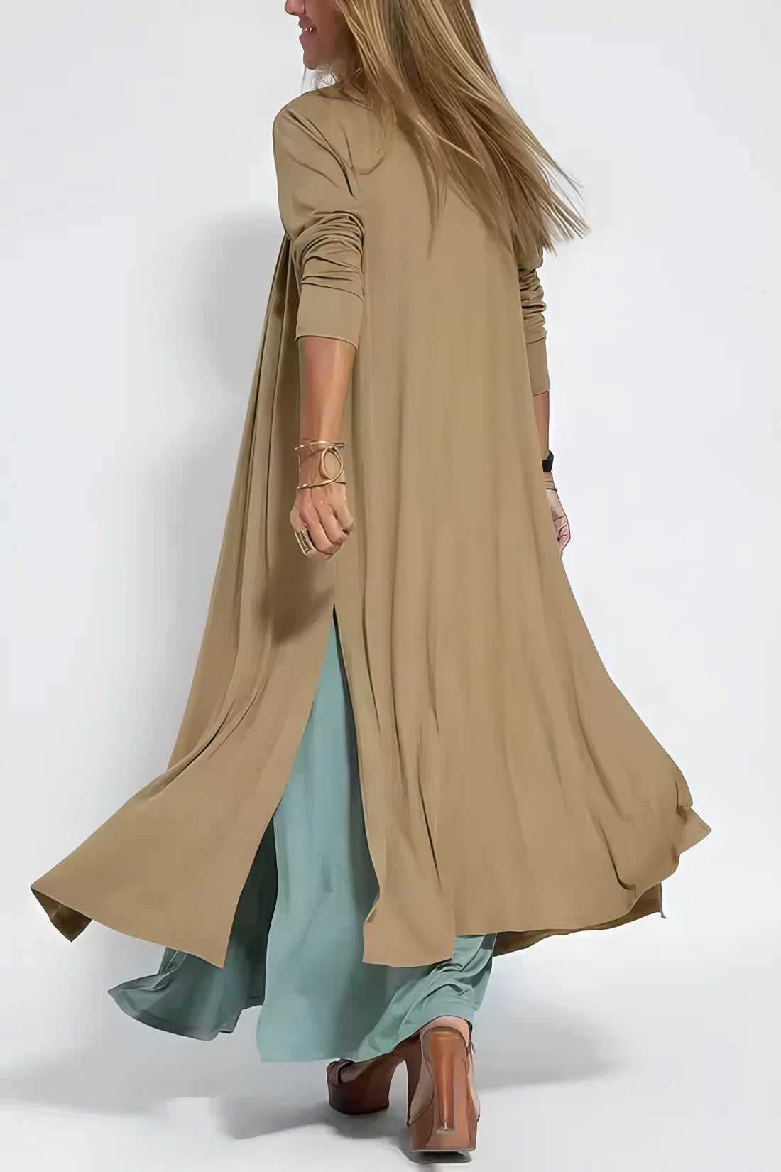 ISABELL - ELEGANCKA SUKIENKA MAXI Z DODATKOWYM SWETREM JAKO PREZENT