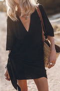 Isaline - Casual Wrap Sukienka